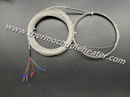 RTD Temperatursensor PT100 Sonde Durchmesser 2,0 mm X Länge 3 Meter