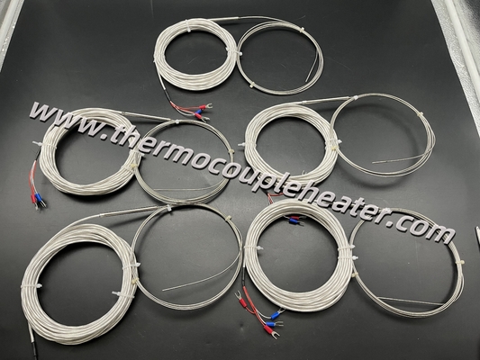 RTD Temperatursensor PT100 Sonde Durchmesser 2,0 mm X Länge 3 Meter