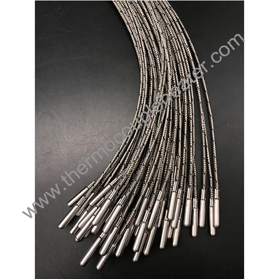 Edelstahlsonde Rtd Thermocouple Typ J, K Temperatursensor PT100