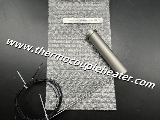 Mikrotubulare Spulenheizung Heizdüse mit Schließ- und Thermoelementlöchern
