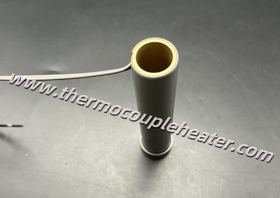 Mikrotubulare Spulenheizung Heizdüse mit Schließ- und Thermoelementlöchern
