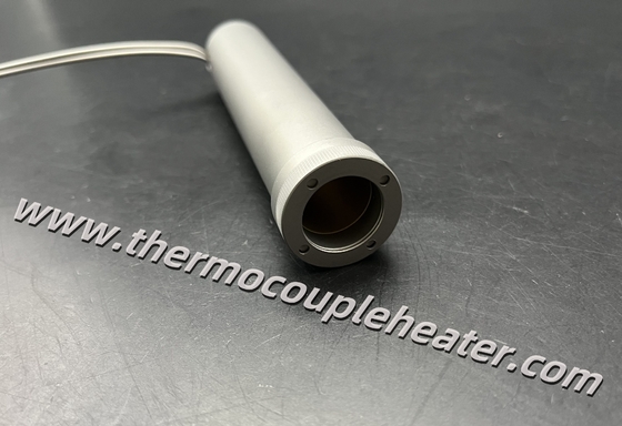 Mikrotubulare Spulenheizung Heizdüse mit Schließ- und Thermoelementlöchern