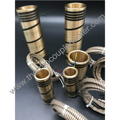 Mini-Heizung mit Thermoelement für Spritzgießmaschinen Mini-Press in Messing-Coil Heizung