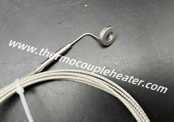 Anpassungsgeschütztes rechtwinkliges Panzerthermoelement mit Ringterminal Typ J