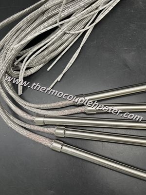 Anti-Vibrations-Patronenheizkörper mit Edelstahl-Geflechtschutz