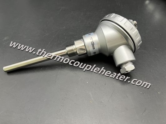 Präziser, stabiler, montierter PT100 RTD / Thermoelement-Temperatursensor mit Transmitter 4~20mA