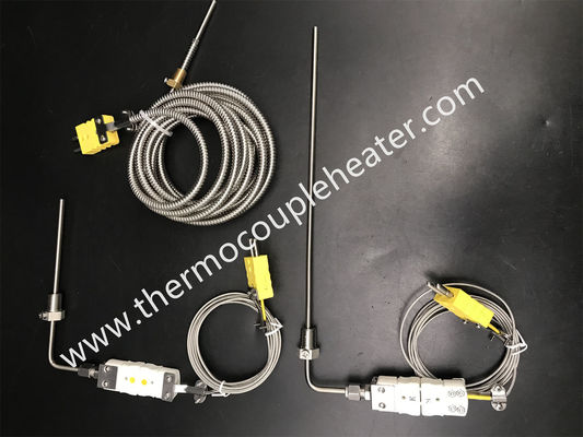 K-Typ flexibles Thermocouple mit verstellbarer Kompressionsanlage und -anschluss