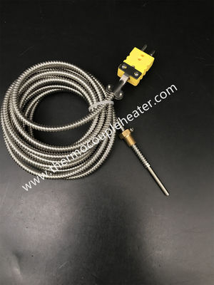 K-Typ flexibles Thermocouple mit verstellbarer Kompressionsanlage und -anschluss