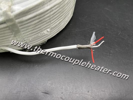 Pt100 RTD-Verlängerungskabel mit Teflon-Dämmung und SS-Flocken-Schutz