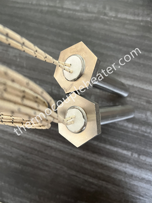 Hochleistungs-Patronenheizstab für Pelletzünder 240V 1000W Elektrischer Formpatronenheizkörper mit gecrimpten Anschlussleitungen