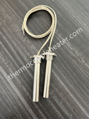 Hochleistungs-Patronenheizstab für Pelletzünder 240V 1000W Elektrischer Formpatronenheizkörper mit gecrimpten Anschlussleitungen