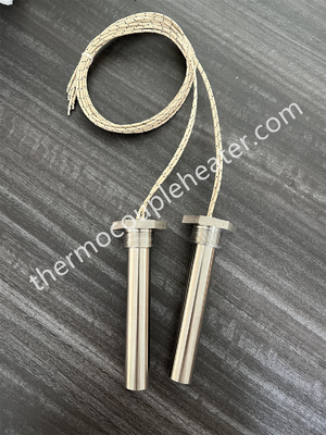 Hochleistungs-Patronenheizstab für Pelletzünder 240V 1000W Elektrischer Formpatronenheizkörper mit gecrimpten Anschlussleitungen