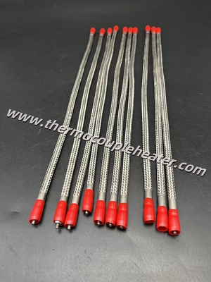 Flexible Tubular Heater Geflechtete Oberfläche Durchmesser 6,5 mm für Hot Runner Manifold