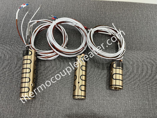 Hot Runner in Mini Heater mit Thermoelement für Spritzgießmaschine gepresst