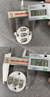 Zubehör für Thermoelementen Keramik-Terminalblock S-Serie 27mm S-3P-C
