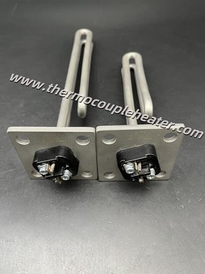 Flansch-Tauchheizkörper Edelstahl Heizelement Flüssigkeitsheizer