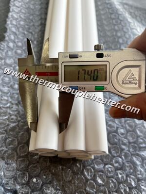 Extreme Heat Alumina Al2O3 Ceramic Thermocouple Sheath Maximize Sensor Lifespan