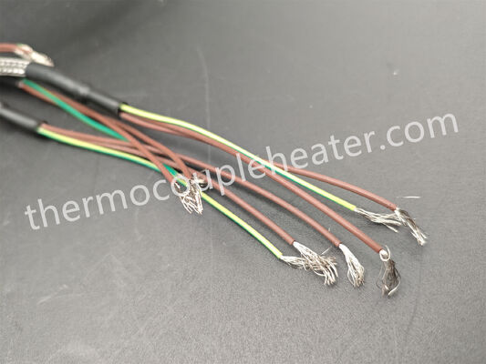 Straight Hot Runner Coil Heater mit J-Typ-Thermokoppel in 4x4mm