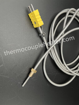 K-Typ flexibles Thermocouple mit verstellbarer Kompressionsanlage und -anschluss