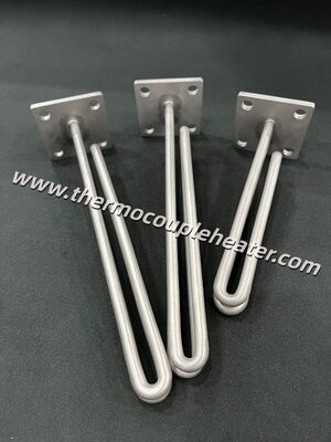 UL-zertifizierter industrieller Warmwasserspeicher-Heizstab mit Edelstahlflansch