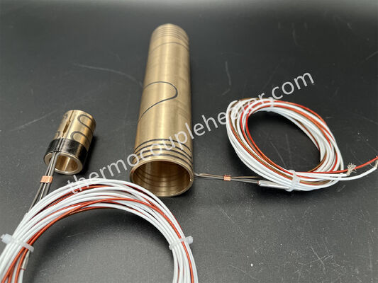 Elektrische Widerstands-Axial-Clamp-Band-Spulenheizung mit Thermoelement Typ J für das Warmlaufsystem