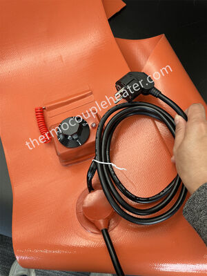 220v 200l flexible industrielle Bandheizung 55-Gallonen-des elektrischen Silikonkautschukölfasses