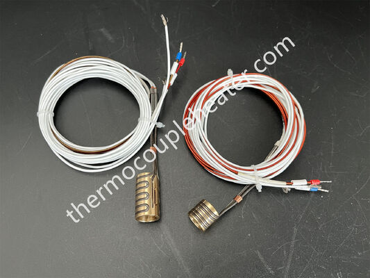 brass Coil Heater with Thermocouple Type J for Hot Runner System