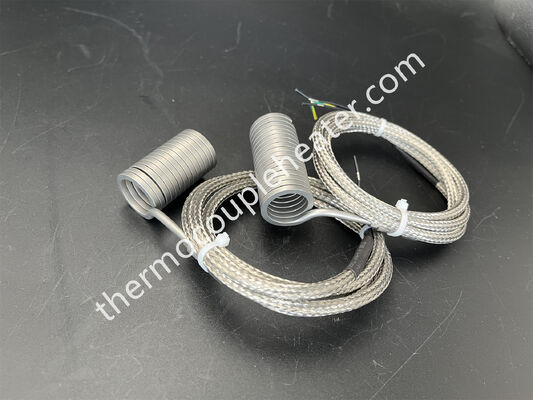Industry Heating Spring Coil nozzle Heater Thermocouple RTD CE Approval