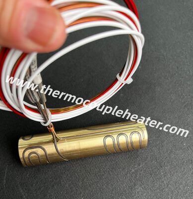 High Durability Brass Mini Tubular Heater for Injection Molding Nozzles & Hot Runner Systems