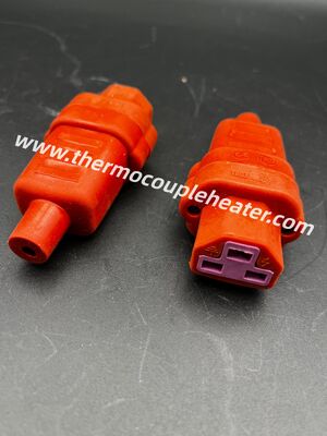 Silikon-Hochtemperatur-3-Pin-Steckdose für industrielle Elektroheizungen
