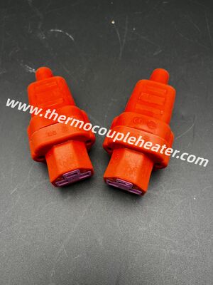 Silikon-Hochtemperatur-3-Pin-Steckdose für industrielle Elektroheizungen