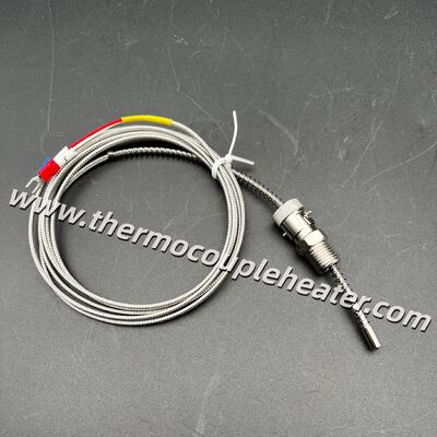 Type J/K Thermocouple With Quick-Lock Bayonet Fitting, 1/4 & 1/8 NPT Thread Adapter