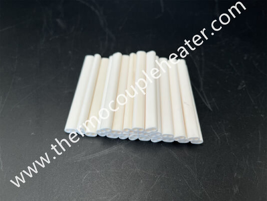 High Temperature Alsint C799 99.7% Alumina Ceramic insulators for thermocouple sensors