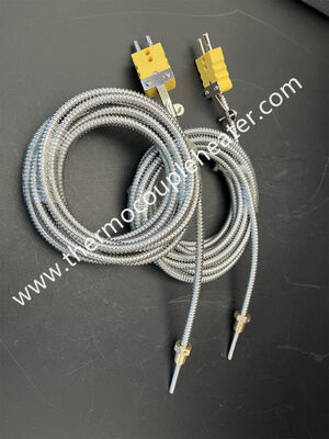 flexibler Messbereich des Thermocouples: -200-400 Grad Sonden Thermocouple Mineral isoliert