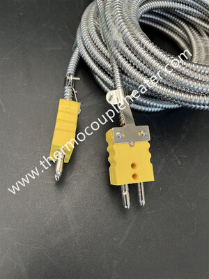 flexibler Messbereich des Thermocouples: -200-400 Grad Sonden Thermocouple Mineral isoliert