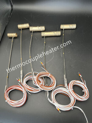 brass Coil Heater with Thermocouple Type J for Hot Runner System