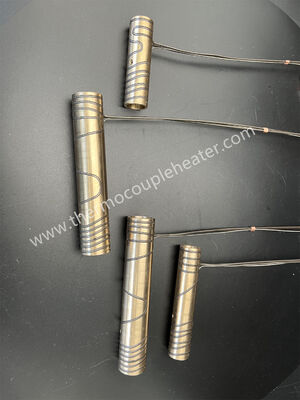 Brass Coil Heater with Integrated Type J Thermocouple for Hot Runner System