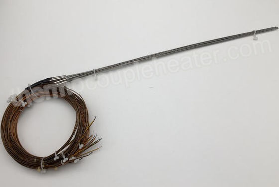 Schreiben Sie J-Thermofühler für Heißkanalsystem mit Metallkopf und Psychiaters-Rohr