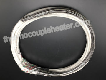 4.2x2.2mm gerade Spulen-Heizungen mit J-Art Thermoelement und weißes Silikon lackiertes Kabel