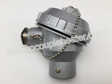 KNY-/KNC-Aluminiumthermoelement-FTE-Verbindungs-Kopf-Silber-Farbe für industrielles