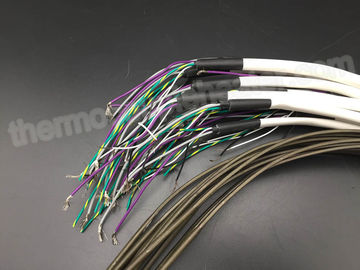 4.2x2.2mm Spulen-/Kabel-Heizungen mit J schreiben Thermoelement und weißes Silikon lackiertes Kabel