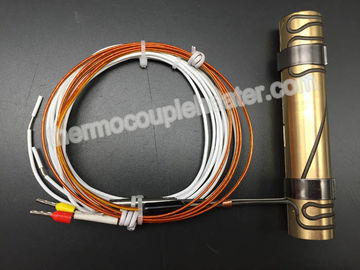 Innerer Durchmesser 15MM drücken Messingspulen-Heizungen mit Thermoelement J ein