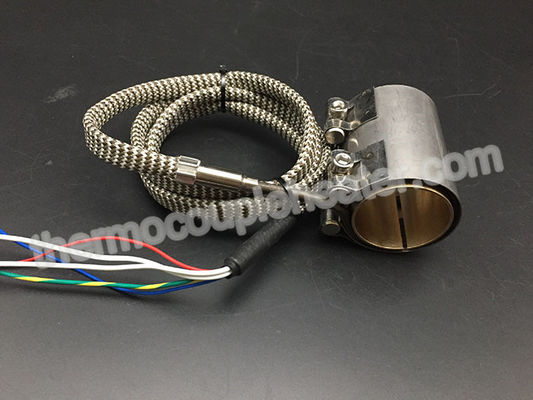 heiße Läufer-Spule Heater With Stainless Steel Clap des Messingkern-9W/Cm2