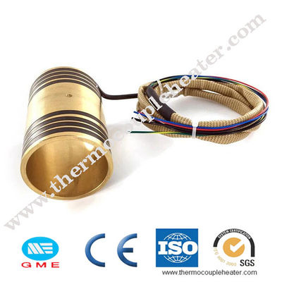 Heißkanalsystem drückte Messingspule Heater With Thermocouple ein