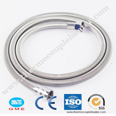 Flexibler 1,5 Meter-Edelstahl-Frühlings-Duschschlauch 14mm