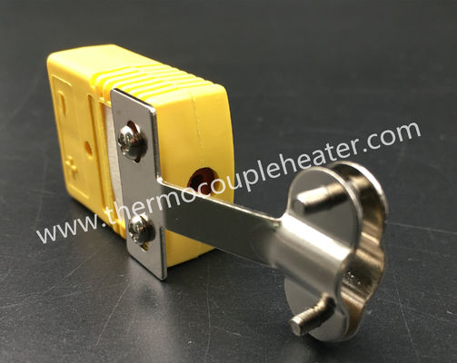 2 Pin FTE-Stromkreis-Standardthermoelement-Verbindungsstück mit Stahldraht-Klammer