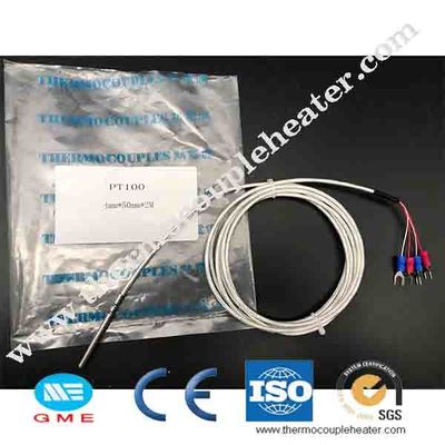 Thermoelement-Temperaturfühler PT100 des Draht-IP68 3
