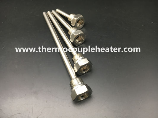 Flansch-Faden-schweißendes Thermoelement Thermowell für eingefügte Temperaturfühler-Sonde