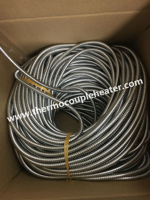 SUS304/321/316L verlegte gewölbte Schlauch-Rohrmuffe für Kabel-Schutz