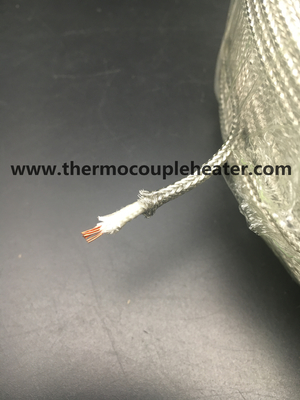Kabel-Fiberglas der hohen Temperatur isolierte mit Edelstahl Mesh Protection